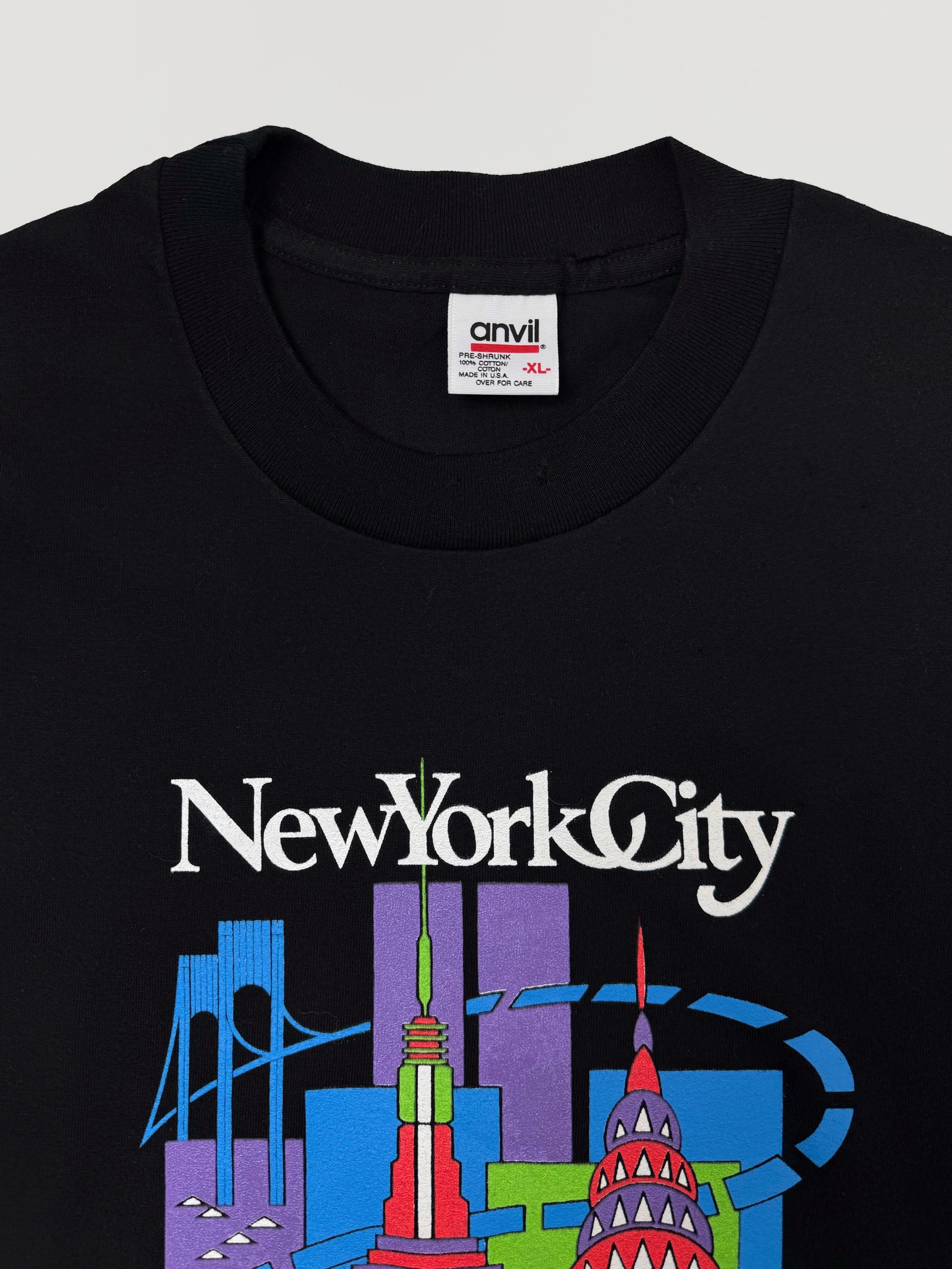 Vintage 1990s New York City Marathon Longsleeve T-shirt Men