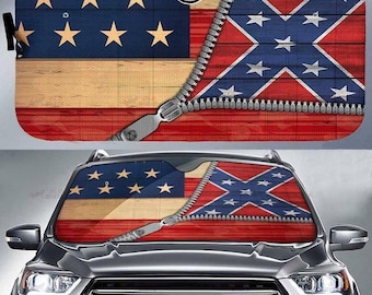 Calcomanías para parasol de la puerta trasera del automóvil con la bandera de Estados Unidos, parasol para automóvil