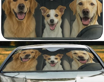 Custom Pet Car Sunshade, Custom Tailgate Wrap, Sea Turtle Car Sunshade For Summer, Best Car Sun Shade