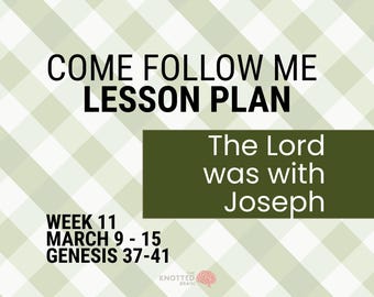 第11週 | 3月9日～15日 | LDS わたしに従ってきなさい 旧約聖書 | 教師用メモのみ | ディスカッション形式のレッスン | 日曜学校