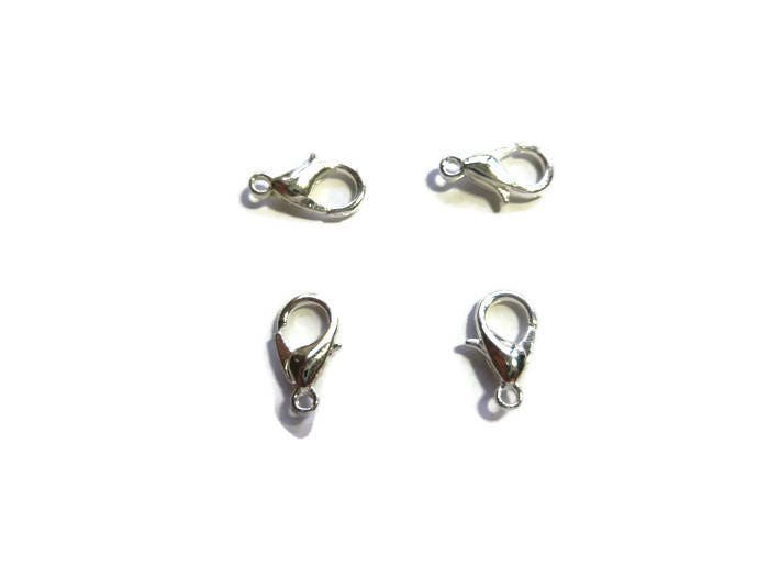 Silver Lobster Claw Clasps – Garden of Beadin