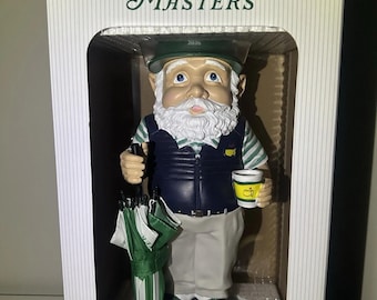 Gnomo grande del Masters 2026 - Augusta National Golf - Edición limitada - Nuevo en caja