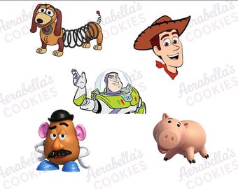 Toy Story STL files cookie cutters OUTLINE