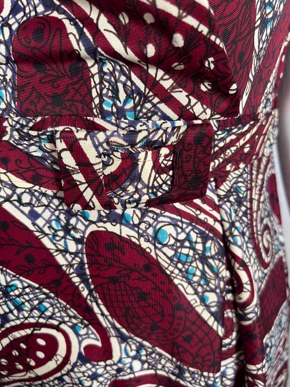 Amazing Vintage 1940s Linda Lee California Rayon … - image 6