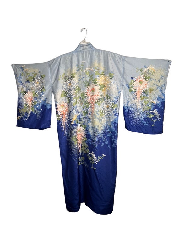 Gorgeous Vintage 1930s Floral Silk Kimono