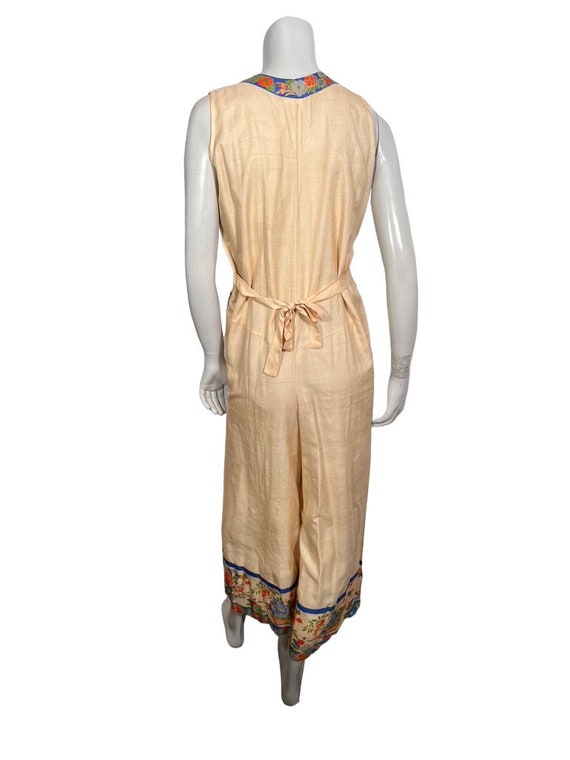 Absolutely Amazing Unworn 1920s Silk Pongee Beach… - image 5