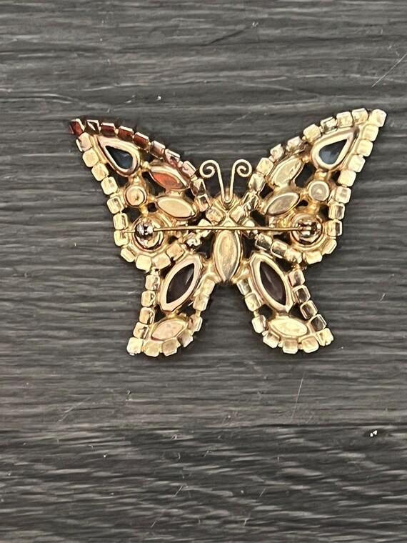 Broche Ancienne En Forme De Papillon - Occasion