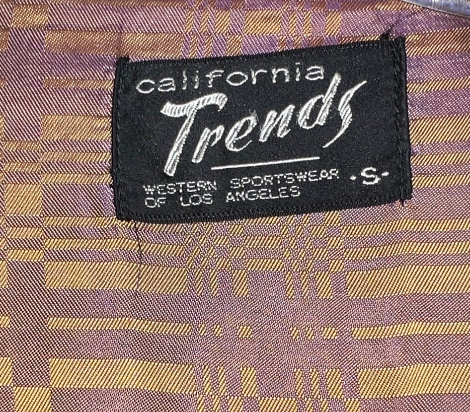 RARE Vintage 50s California Trends Western Sportswear Los