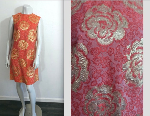 Vintage 60s Nelly de Grab Iridescent Metallic Broc