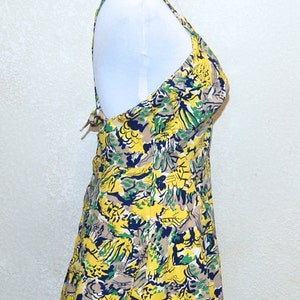 Rare Vintage Pinup 1940s Novelty Print One Piece Swimsuit 36 - Etsy