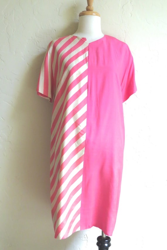 Rare Early 1960s Mod Rudi Gernreich Silk Graphic D