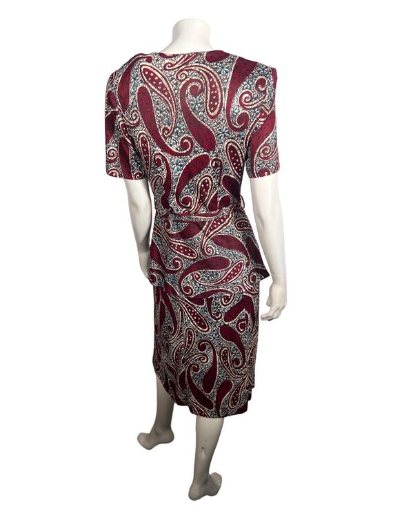 Amazing Vintage 1940s Linda Lee California Rayon … - image 4