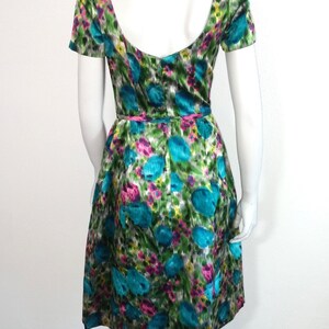 Gorgeous 1950s Suzy Perette Textured Silk & Velvet Floral - Etsy