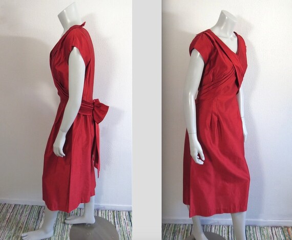 Vintage Late 50s Red Bombshell Gracette New York … - image 2