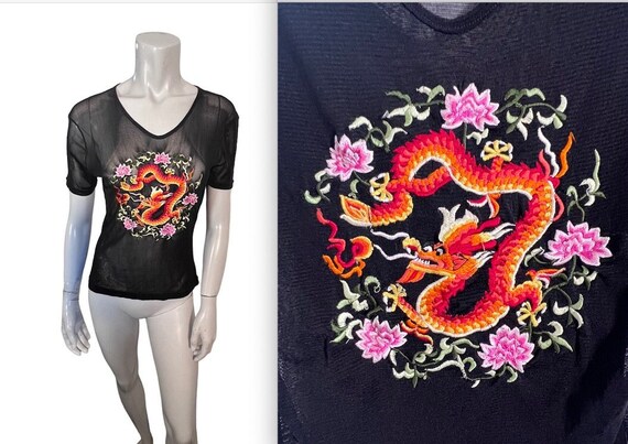 vintage VIVIENNE TAM dragon design 昇龍