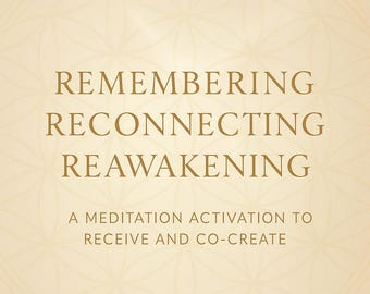 Ontvangen • Herinneren • Ontwaken | Een frequentietransmissie voor co-creatie, vertrouwen en goddelijke vrouwelijke afstemming | Energetische healing audio