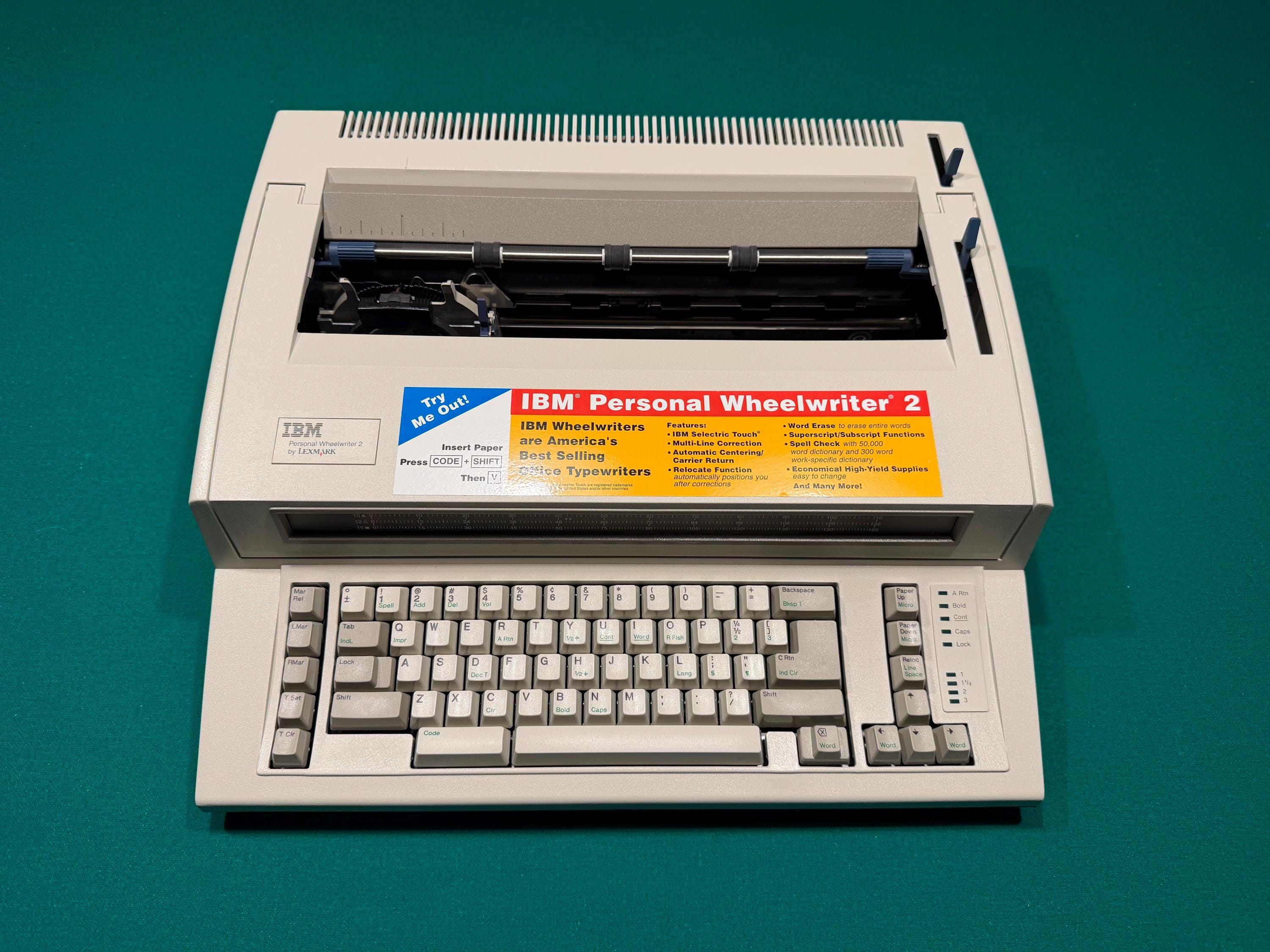 Ibm Selectric Vintage Typewriter Working - Etsy