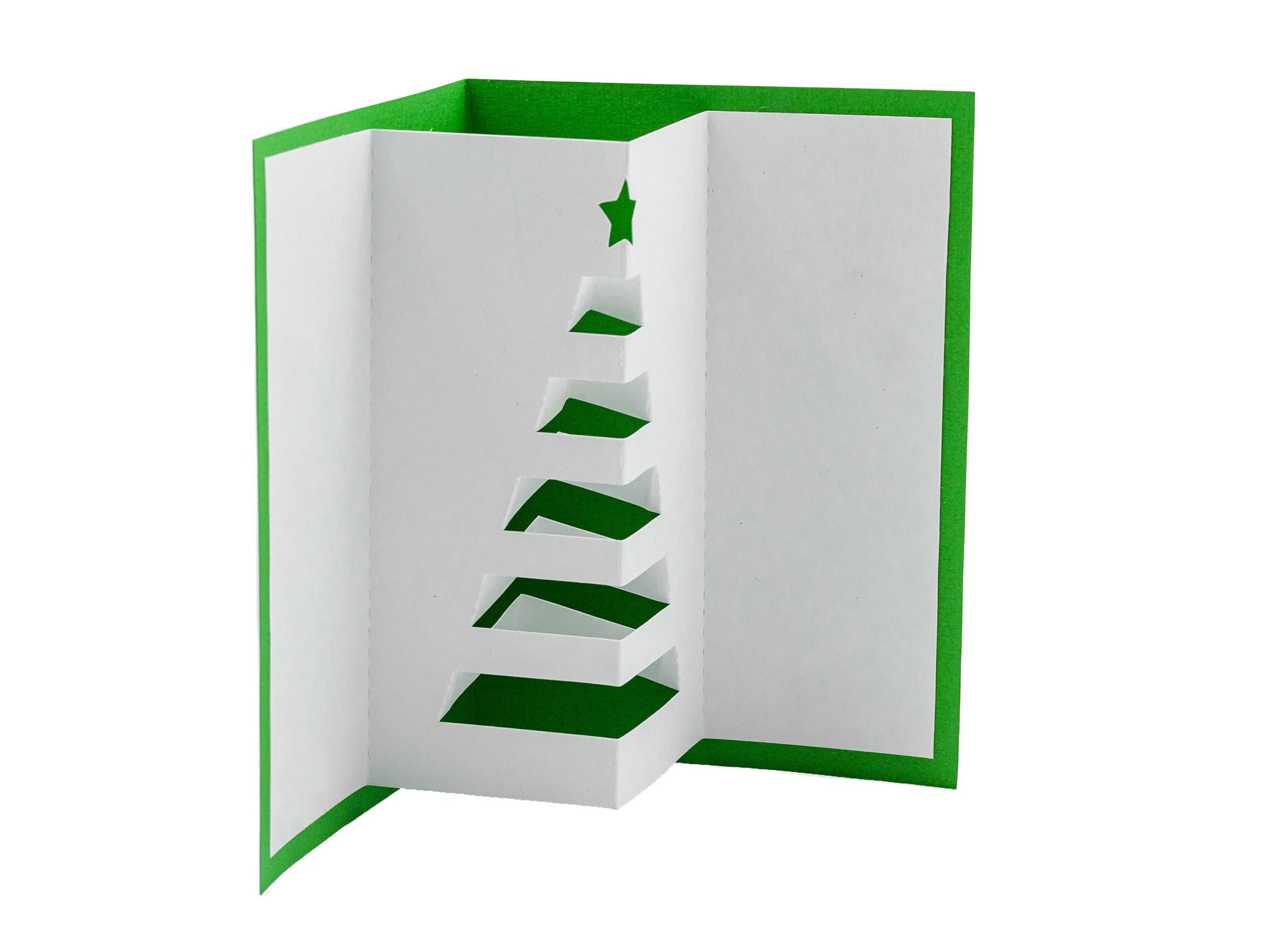 Papercrush® Biglietto Pop Up Albero Di Natale 3D Biglietto