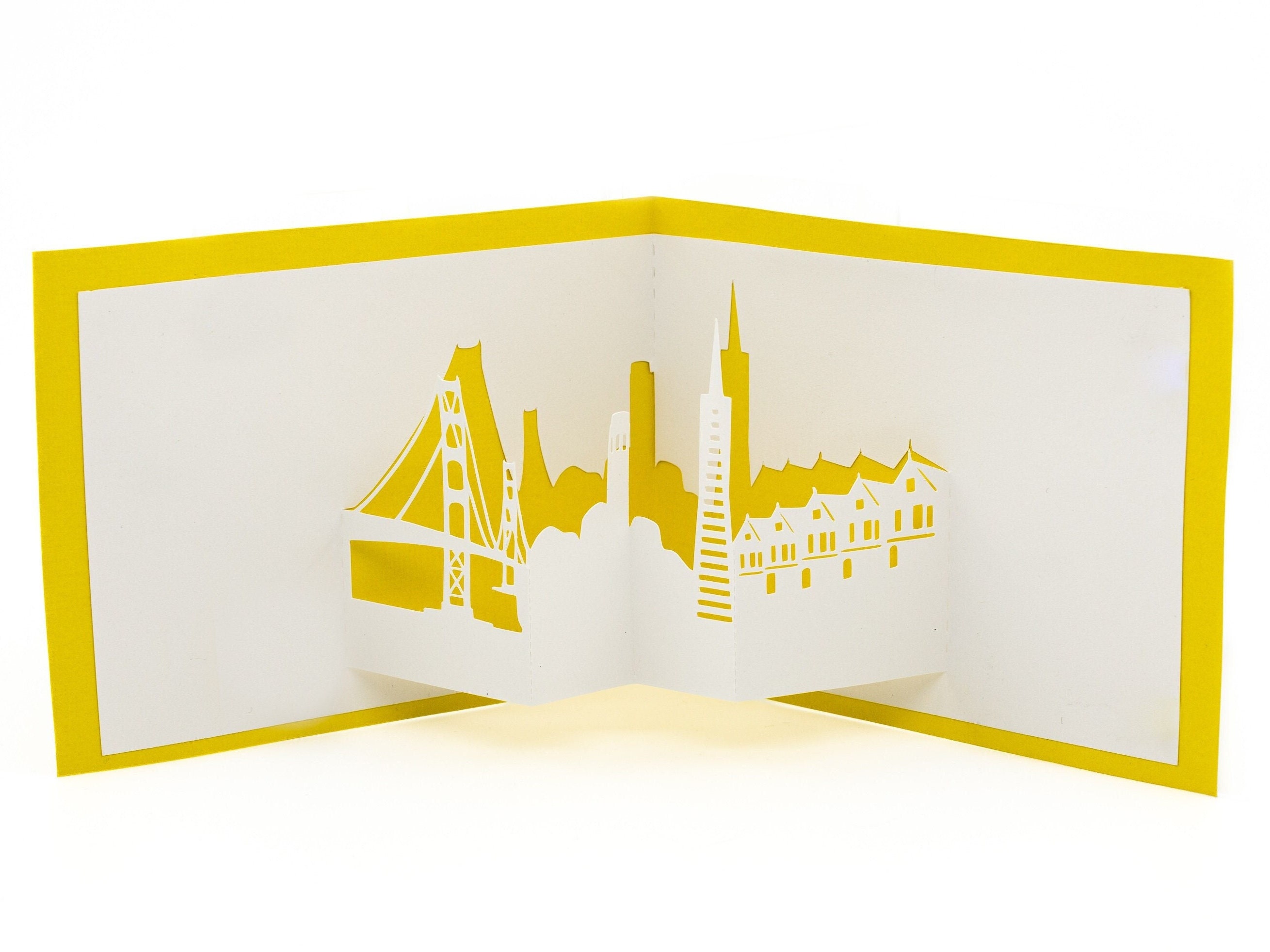 Medigy 3D Pop Up Greeting Cards Small Bridge&Flowing Water Blank - View #4