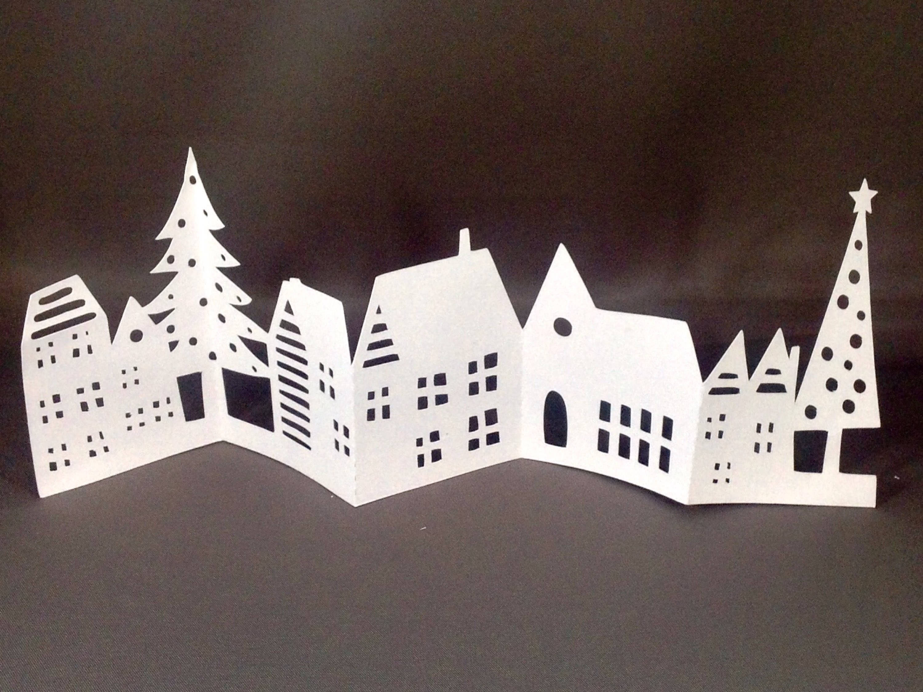 mini winter village christmas cards 2017 kirigami christmas village christmas holiday cards unique holiday card christmas gift tag xmas card - Unique Holiday Photo Cards mini winter village christmas cards 2017 kirigami christmas village christmas holiday cards unique holiday card christmas gift tag xmas card - Unique Holiday Photo Cards