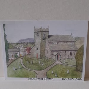 Église de Hawkshead Carte de vœux