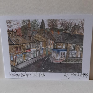Carte de voeux - Whaley Bridge HIGH PEAK