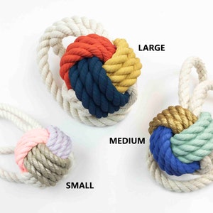 CUSTOM Hand-Painted Monkey's Fist Knot Available in 4 sizes image 10