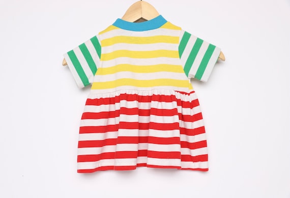 vintage kids STRIPED 1990s y2k style childrens si… - image 3