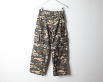 vintage REAL tree CAMO youth medium CAMOUFLAGE cargo pants -- youth size 12