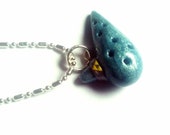 Legend of Zelda Ocarina Necklace - Light Pearl Blue