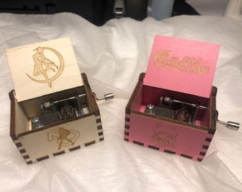 New Hand-Carved Sailor Moon Music Box, and others!