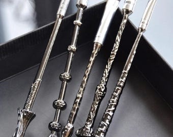 Magic Wand Makeup Brushes- 5 Piece Wizard Inspired Vegan Brush Set