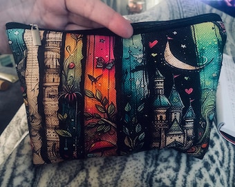 Fun Travel Accessory 'Old Ladies' Cloth Organizer Bag with Zipper.