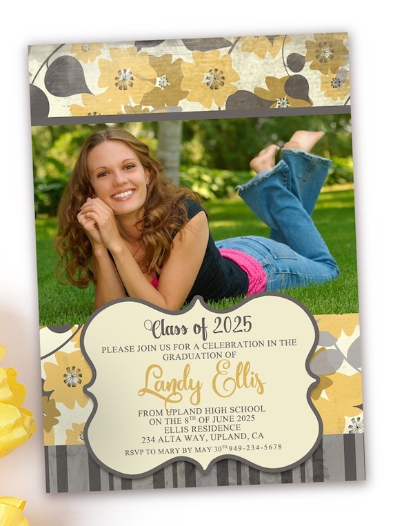high school graduation invitation 2019 graduation invitation etsy senior graduation announcements 2019