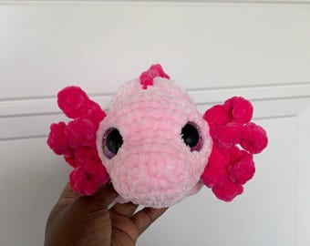 Axolotl Crochet Plush