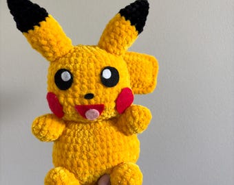 Electric Mouse Crochet Plush