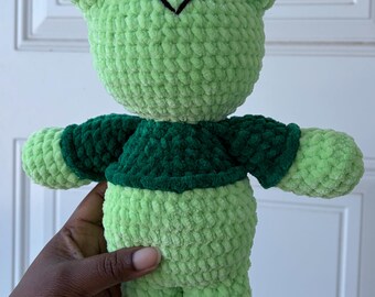 Freddie the Frog Crochet Plush