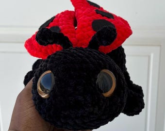 Lady Bug Crochet Plush