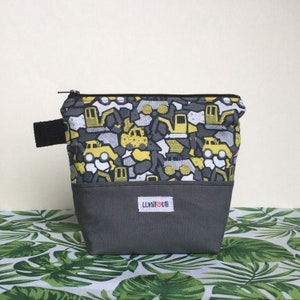 Reusable sandwich bag, reusable snack bag, ecofriendly, zero waste, zippered bag, cosmetic bag, ProCare lined – Big Truck