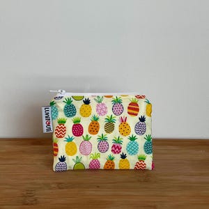 Wiederverwendbarer Snackbeutel, umweltfreundlich, mit Reißverschluss, ProCare gefüttert - Kleine Ananas