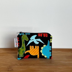 Reusable snack bag, ecofriendly, zippered, ProCare lined - Small Jurassic Bag