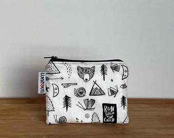 Reusable snack bag, ecofriendly, zippered, ProCare lined - Small Adventure