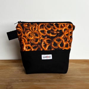 Reusable sandwich bag, reusable snack bag, reusable zippered bag, ecofriendly, zero waste, snack bag, reusable, food safe - Bretzel