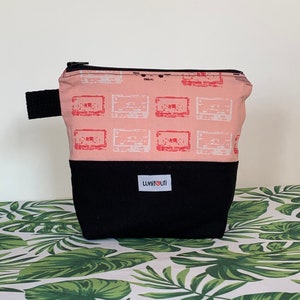 Reusable sandwich bag, reusable snack bag, reusable zippered bag, ecofriendly, zero waste, reusable, food safe - Radio Cassette