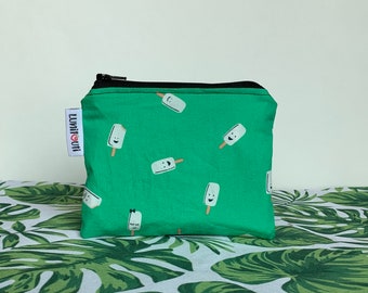 Sac à collation réutilisable, écologique, pochette à fermeture éclair, doublé ProCare - Petit Pops souriant