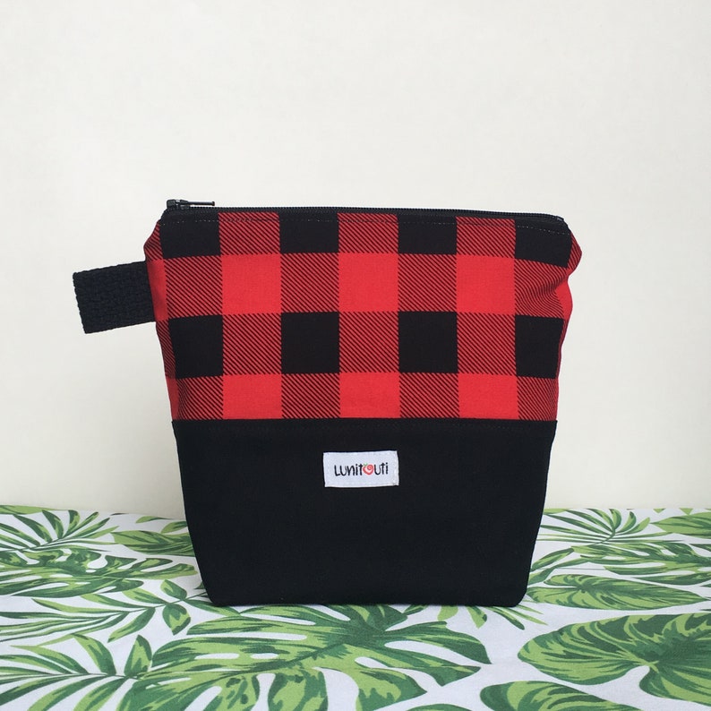 Reusable sandwich bag, reusable snack bag, reusable zippered bag, ecofriendly, zero waste, reusable, food safe Starving LumberJack image 1