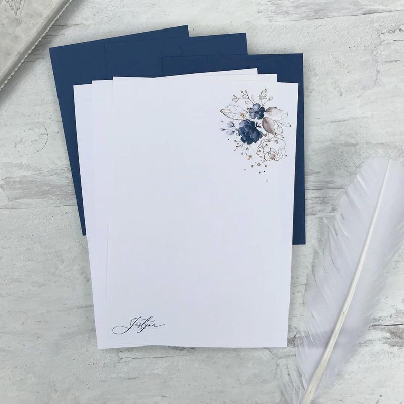 Letter Writing Stationery Set Personalized Perfect Letter Writing Set ...