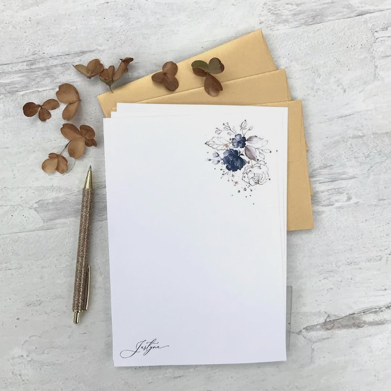 Letter Writing Stationery Set Personalized Perfect Letter Writing Set ...