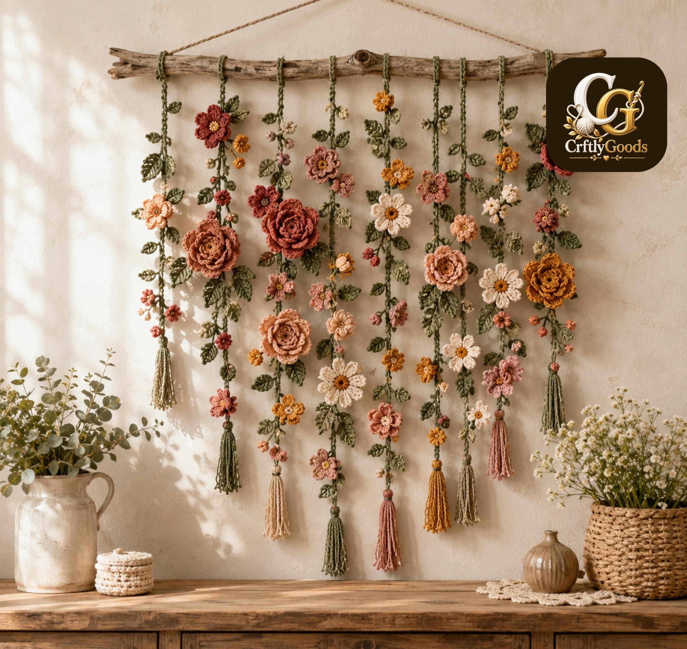 Blumen wand dekor