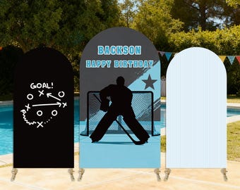 Aangepaste hockeybooghoes, seniorennachtdecor, sportteamfeest